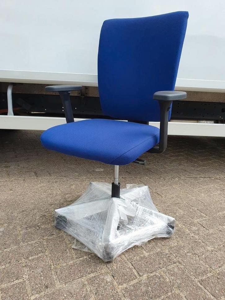 Ergonice Ergo NPR1813 Bureaustoel ( 5 jaar garantie ) ACTIE, Huis en Inrichting, Bureaustoelen, Nieuw, Bureaustoel, Blauw, Ergonomisch