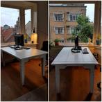 Houten Eettafel - Landelijke Stijl, Huis en Inrichting, Tafels | Eettafels, Gebruikt, Teakhout, Landelijk, 150 tot 200 cm