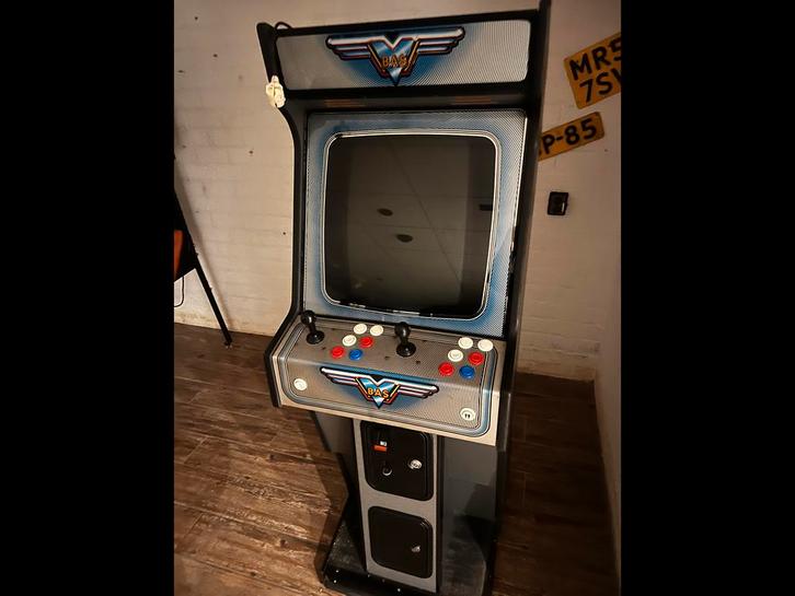 Arcadekast met Pacman, Donkey Kong + 20 games!, Verzamelen, Automaten | Flipperkasten, Gebruikt, Elektronisch, Flipperkast, Overige merken