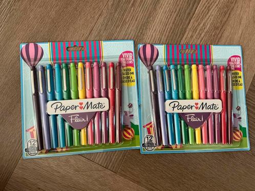 Pennen van Papermate Flair nieuw verpakt per 12 stuks 0,7 mm, Hobby en Vrije tijd, Tekenen, Nieuw, Potlood of Stift, Ophalen of Verzenden