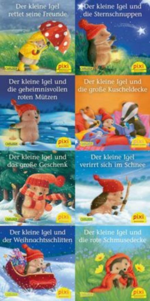 Pixi-8er-Set 263: Der kleine Igel (8x1 Exemplaar) DUITSTALIG, Boeken, Kinderboeken | Baby's en Peuters, Nieuw, 2 tot 3 jaar, Verzenden