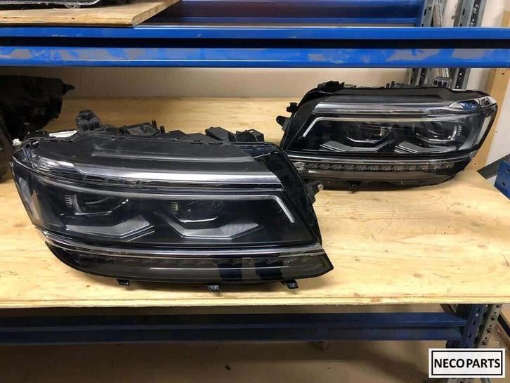 Vw tiguan 5NA vol led koplamp 081a/082a 2015-2019 geen xenon, Auto-onderdelen, Verlichting, Volkswagen, Gebruikt, Ophalen of Verzenden