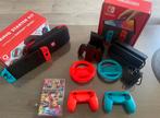 Nintendo Switch OLED Compleet set., Met games, Met 2 controllers, Zo goed als nieuw, Switch OLED