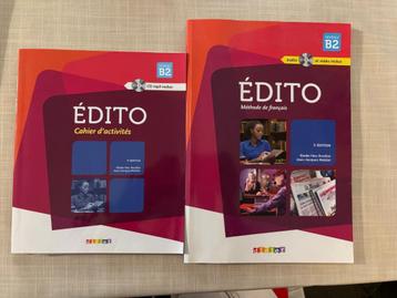 Édito - methode de Français B2  beschikbaar voor biedingen