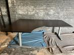 Bureau verstelbaar 160x120, Ophalen, Gebruikt, Bureau