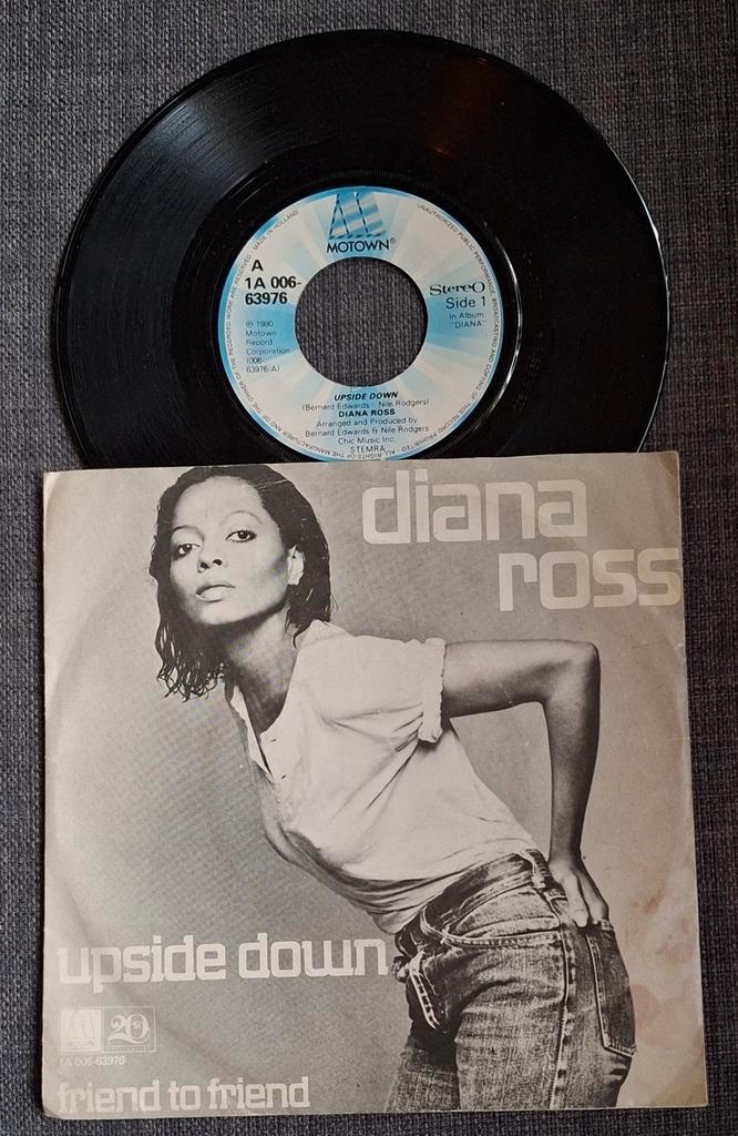 Diana Ross - Upside Down, Cd's en Dvd's, Vinyl Singles, Zo goed als nieuw, Pop, Ophalen of Verzenden