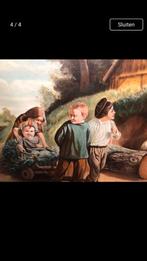 Olieverf schilderij, Ophalen