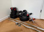 Halterset 100KG, Sport en Fitness, Fitnessmaterialen, Ophalen, Zo goed als nieuw, Armen, Halterset