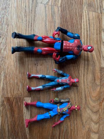 3 Spiderman figuren beschikbaar voor biedingen