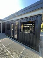 tuinhuis - container met glaspui, isolatie, klapdeur, ramen, Tuin en Terras, Tuinhuizen, Ophalen, 200 tot 400 cm, 250 tot 500 cm