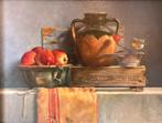 Groot schilderij stilleven, Marian van der Sanden., Ophalen