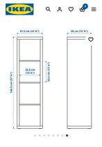 Ikea Kallax Kast Zwartbruin, Huis en Inrichting, Ophalen, Minder dan 50 cm, 100 tot 150 cm, Zo goed als nieuw