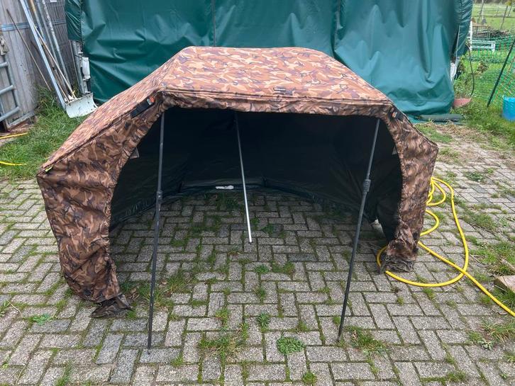 Fox Ultra 60 brolly met extension compleet, Watersport en Boten, Hengelsport | Karpervissen, Gebruikt, Overige typen, Ophalen