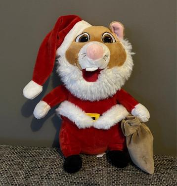 AH hamster knuffel kerstman beschikbaar voor biedingen