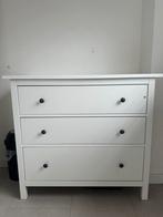 Hemnes ladekast wit, Ophalen, Gebruikt, 25 tot 50 cm, Minder dan 100 cm