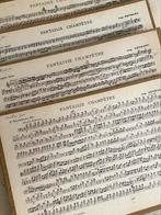 Brocante oude muziek kaarten / bladmuziek kaart, Antiek en Kunst, Curiosa en Brocante, Ophalen of Verzenden