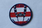 patch f-35  heritage flight team usaf, Verzenden, Zo goed als nieuw, Patch, Badge of Embleem
