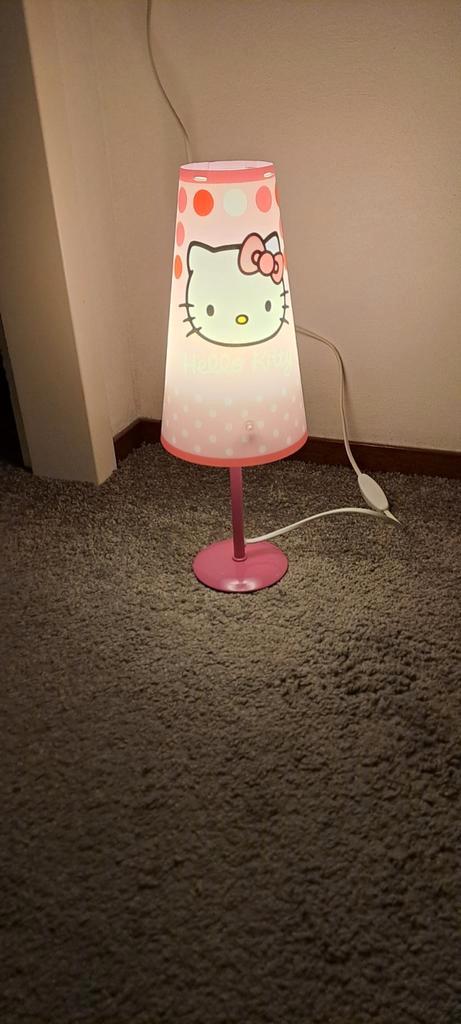 Hello kitty lampje, Kinderen en Baby's, Kinderkamer | Inrichting en Decoratie, Gebruikt, Lamp, Ophalen of Verzenden