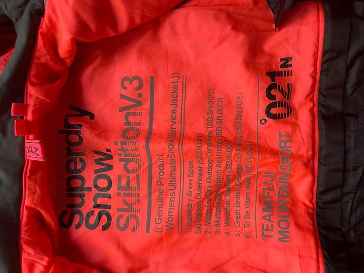 Superdry Winterjas, Kleding | Dames, Jassen | Winter, Zo goed als nieuw, Ophalen of Verzenden