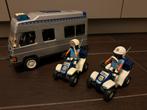 Playmobil Politie mobiele eenheid (ME) wagen en 2 quads, Kinderen en Baby's, Speelgoed | Playmobil, Ophalen of Verzenden, Zo goed als nieuw