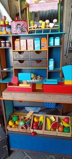 Houten Speelgoed Winkel met Accessoires, Ophalen, Gebruikt, Hout, Speelkeuken