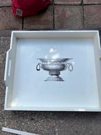 Groot wit dienblad, Huis en Inrichting, Woonaccessoires | Dienbladen, Ophalen, Rechthoekig, Hout