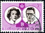 Belgie 1229 - Huwelijk koning Boudewijn en Dona Fabiola de M, Postzegels en Munten, Zonder envelop, Gestempeld, Koninklijk huis