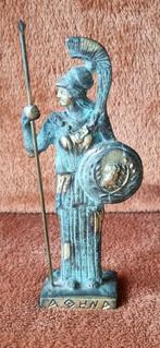 Antiek Grieks bronzen beeldje Athena, Ophalen of Verzenden, Brons