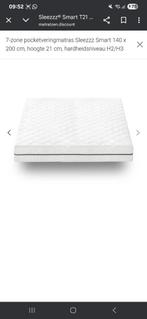 Matras Sleezzzz, Huis en Inrichting, Slaapkamer | Matrassen en Bedbodems, Ophalen of Verzenden, Zo goed als nieuw, Eenpersoons