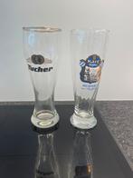 2 Duitse glazen 50 cl, Ophalen of Verzenden, Zo goed als nieuw, Glas of Glazen, Overige merken