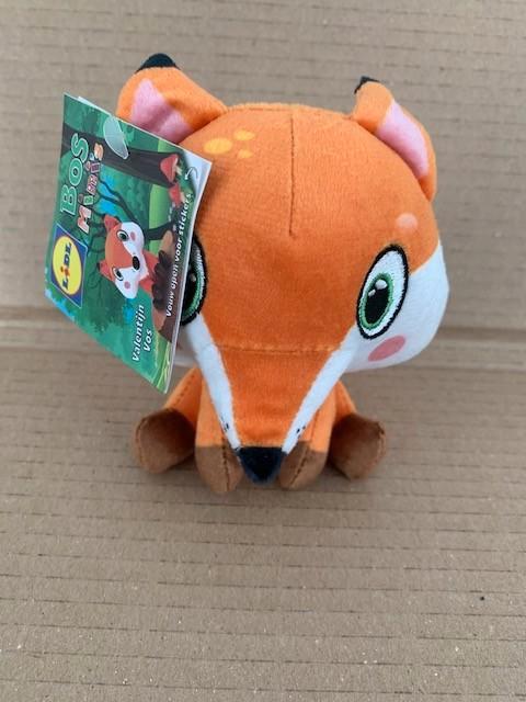 Lidl Bosmini's Valentijn Vos, Kinderen en Baby's, Speelgoed | Knuffels en Pluche, Zo goed als nieuw, Overige typen, Ophalen of Verzenden