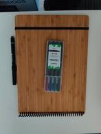 Bambook A4 formaat met stiften (4 kleuren), Ophalen, Gebruikt