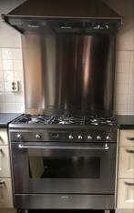 Smeg fornuis + afzuigkap, Ophalen, Gebruikt, 60 cm of meer, Gas