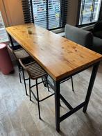 Prachtige Industriële Bartafel – In Zeer Goede Staat, Huis en Inrichting, Tafels | Statafels, Ophalen, Gebruikt