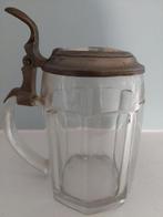 Antieke bierpul 1883, Antiek en Kunst, Antiek | Glas en Kristal, Ophalen of Verzenden