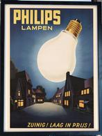 [Poster in Frame] PHILIPS Gloeilmapen Reclame, Ophalen of Verzenden, Nieuw, A1 t/m A3, Film en Tv