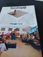 Advertentie van Heuga tapijt Feesttapijt 1973, Ophalen of Verzenden, Zo goed als nieuw, Overige typen