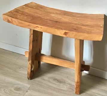 BLANK HOUTEN KRUKJE / PLANTENTAFELTJE beschikbaar voor biedingen