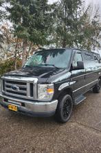 Ford E150 Econoline Xlt bus 2012 lpg V8 5.4 nu zwarte velgen, Auto's, Automaat, Achterwielaandrijving, 4 stoelen, Zwart