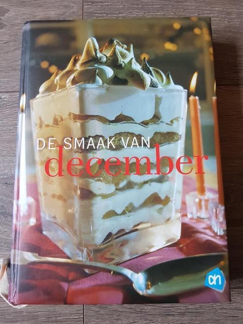 Boek / kookboek : De smaak van december van de Albert Heijn, Boeken, Kookboeken, Zo goed als nieuw, Voorgerechten en Soepen, Hoofdgerechten