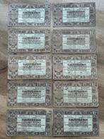 10x 1 Gulden zilverbon 1938, Postzegels en Munten, Bankbiljetten | Nederland, Ophalen of Verzenden, 1 gulden
