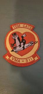 VMA-311 Tomcats Patch, Ophalen of Verzenden, Luchtmacht, Embleem of Badge