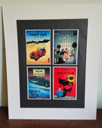 4 Kuifje postkaarten, Verzamelen, Ophalen of Verzenden, Kuifje, Gebruikt, Plaatje, Poster of Sticker