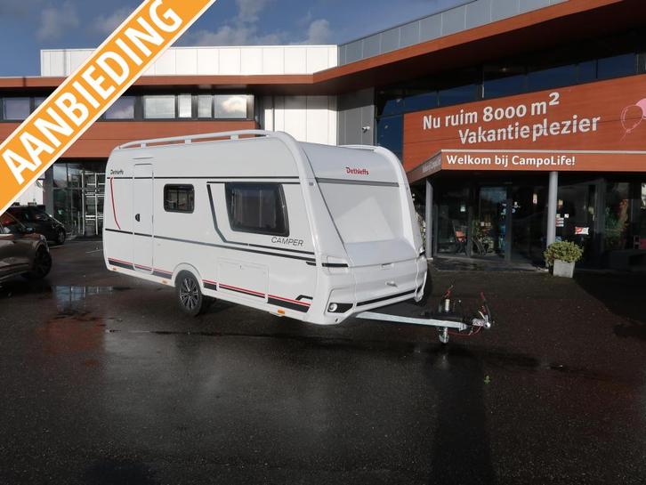 Dethleffs Camper 460 EL SUPERAANBIEDING NIEUW!!!!, Caravans en Kamperen, Caravans, tot en met 3, Overige, Dethleffs, 2 aparte bedden