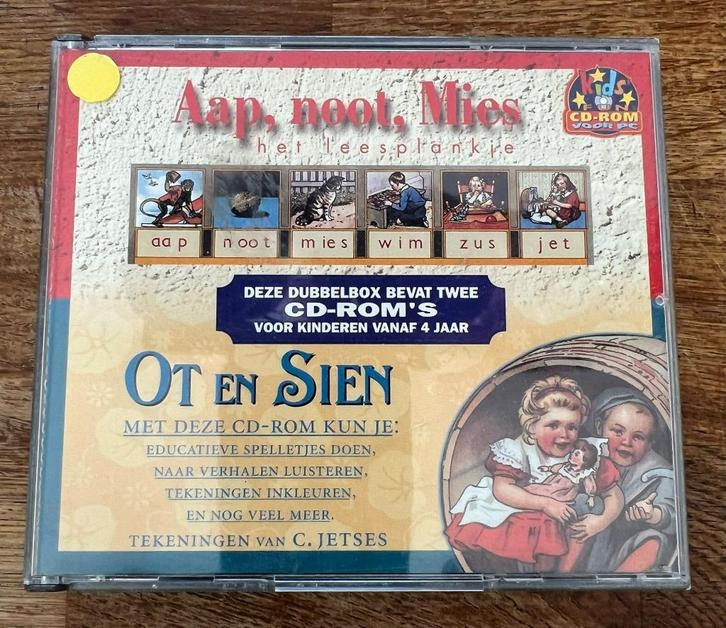 CD Ot en Sien Aap, Noot, Mies (2-CD-rom), Cd's en Dvd's, Cd's | Kinderen en Jeugd, Zo goed als nieuw, Educatief, Tot 2 jaar, 3 tot 5 jaar