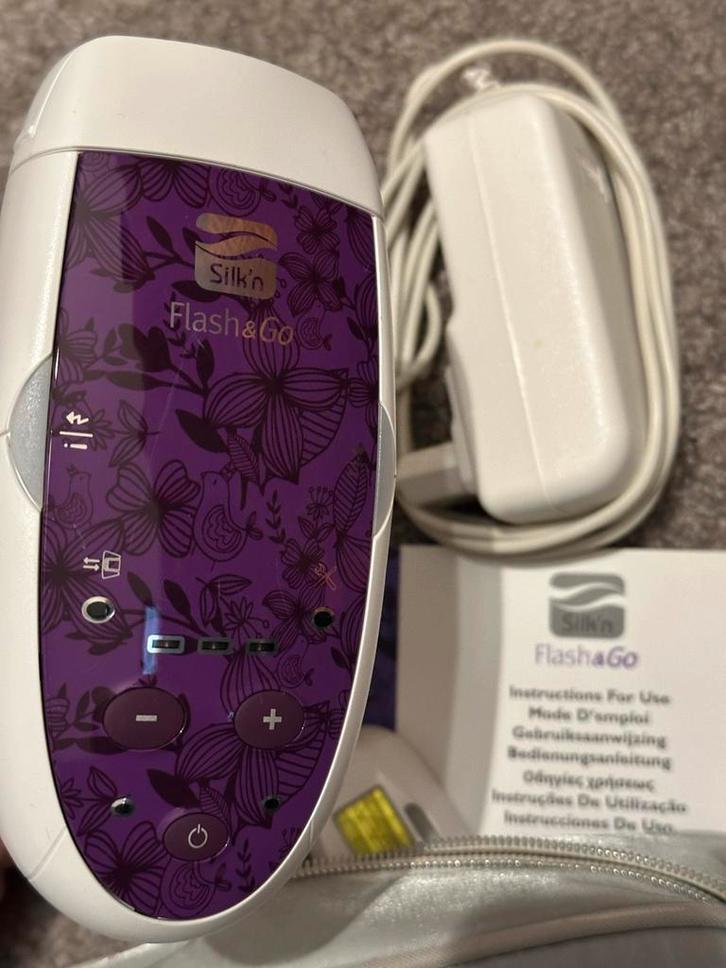 Silk'n Flash&Go ontharingsapparaat IPL - Zo goed als nieuw!, Witgoed en Apparatuur, Persoonlijke-verzorgingsapparatuur, Zo goed als nieuw