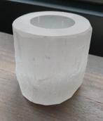 Mooie Seleniet Waxinelichthouder theelicht, Overige materialen, Wit, Nieuw, Ophalen of Verzenden