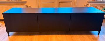 IKEA BESTÅ Tv-meubel zwart 180cm - afbeelding 2