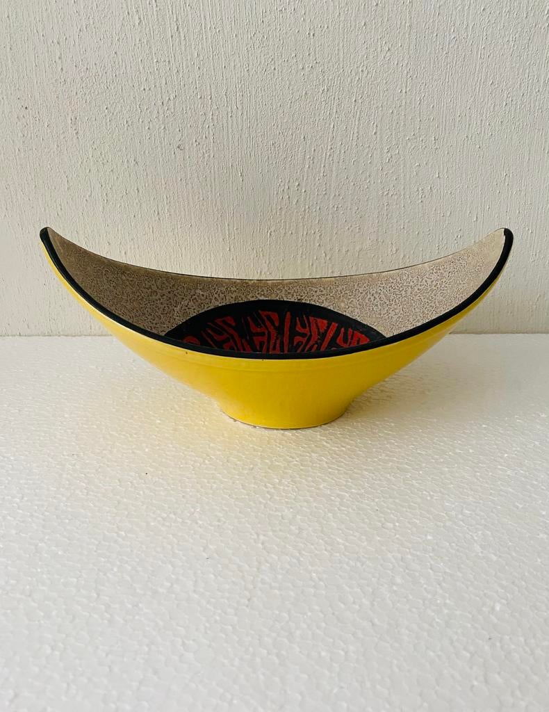 D en B keramiek schaaltjes (2) West Germany, Gebruikt, Duitsland, Porselein of Keramiek, Schaal