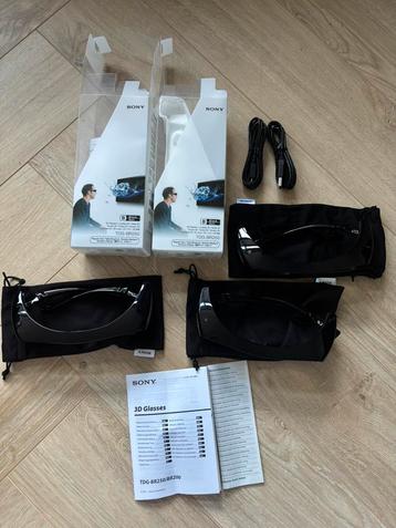 SONY 3-D BRILLEN TDG-BR250 3x beschikbaar voor biedingen